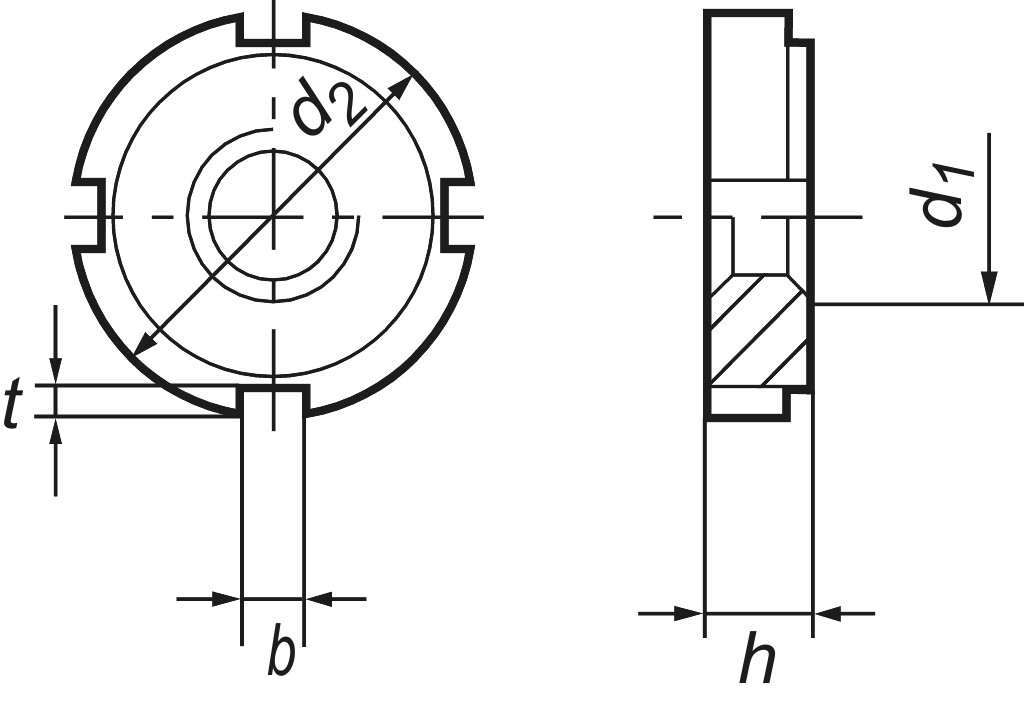 DIN 1804 WM  35 x 1,5  Wst mind. 5